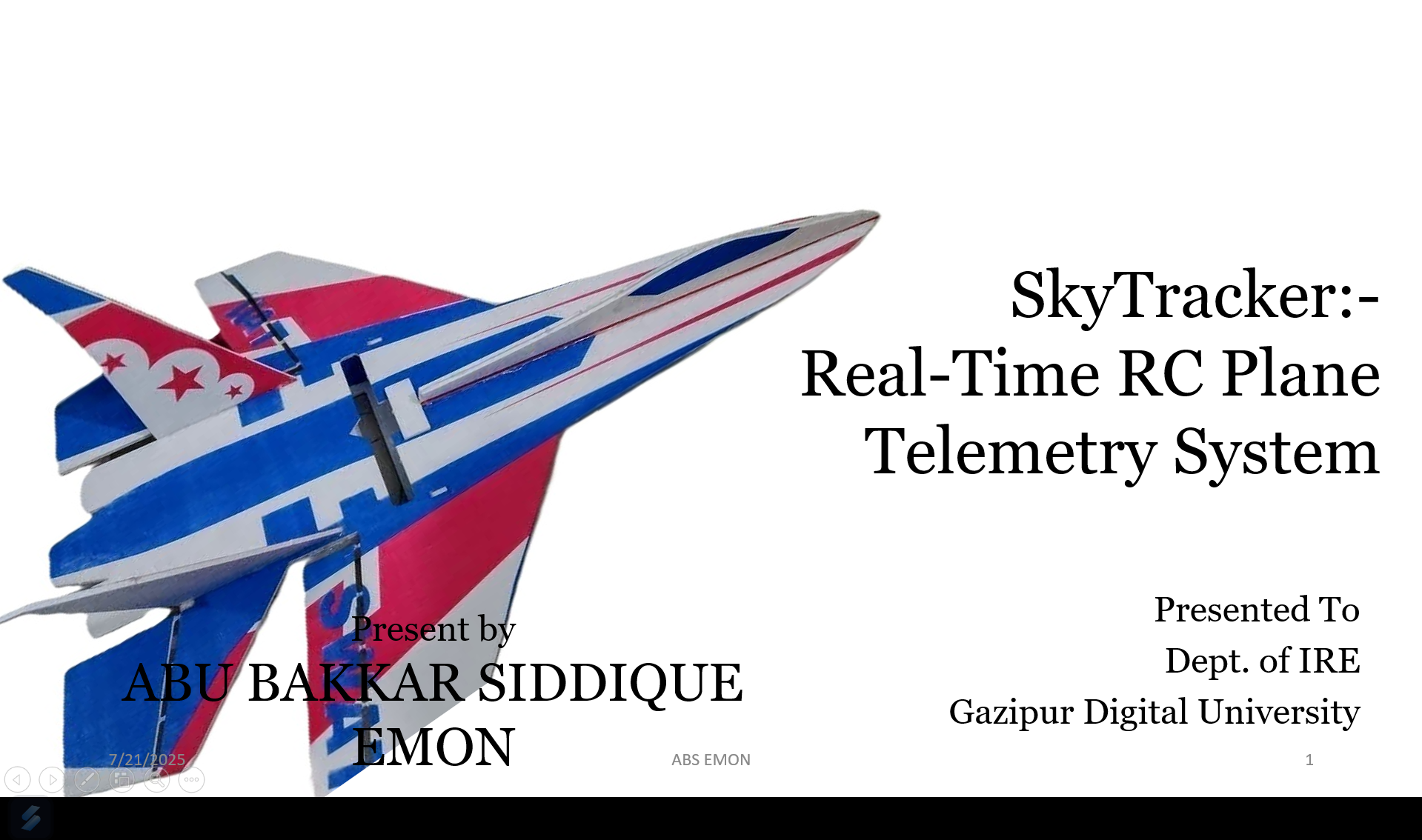Aerobotics Telemetry System